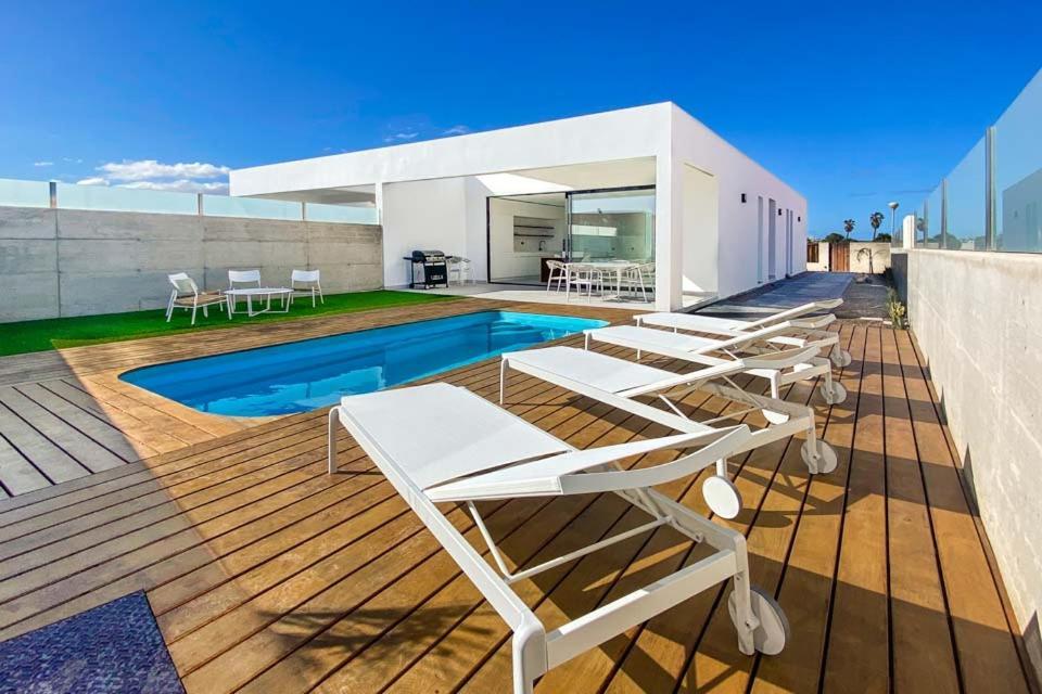 Villa Lea Luxury Golf House Caleta De Fuste Esterno foto